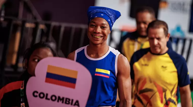 Angie Valdez - Boxeadora colombiana