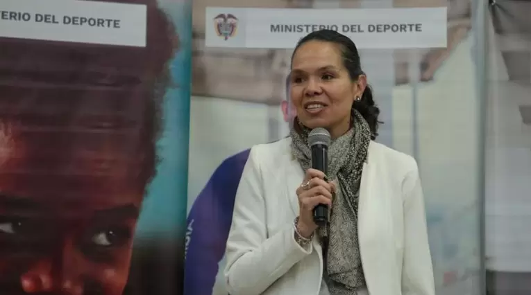 Astrid Rodríguez Ministra del Deporte