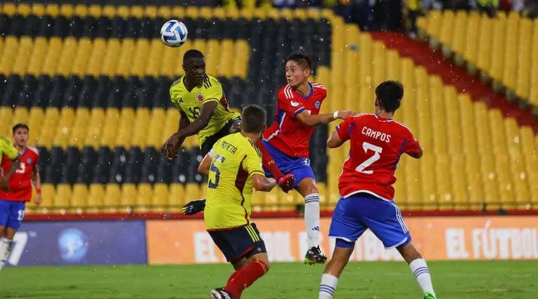 Chile vs Colombia Sudamericano Sub 17