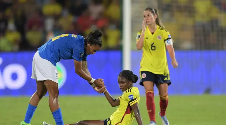 Colombia vs Brasil femenino