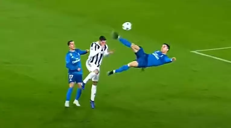 Cristiano Ronaldo gol de chilena vs Juventus