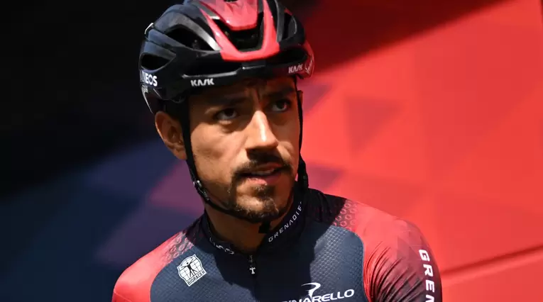 Daniel Martínez uno de los capos de Ineos en la Vuelta al País Vasco 2023