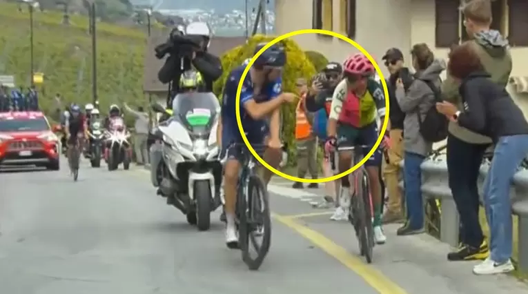Giro de Italia 2023, regaño de Pinot a Alexander Cepeda