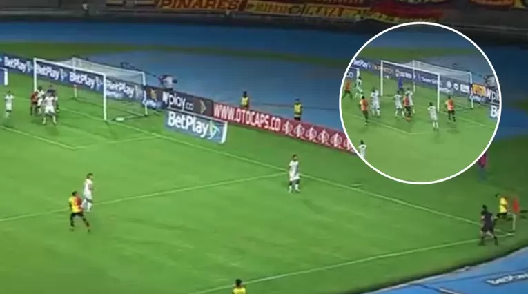 Video del gol olímpico de Pereira ante Alianza Petrolera