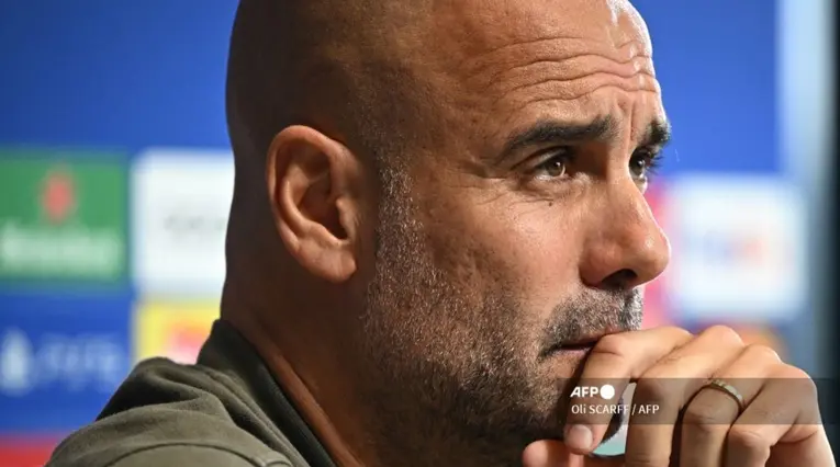 Pep Guardiola, técnico del Manchester City