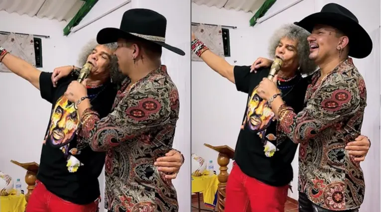 Pibe Valderrama cantando rancheras
