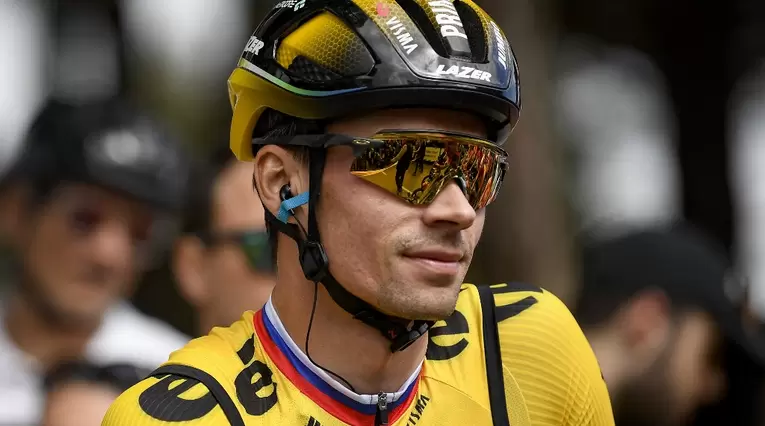 Primoz Roglic, líder del Jumbo en el Giro de Italia 2023