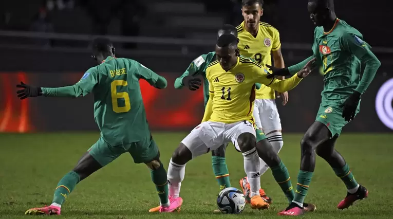 La Selección Colombia empató 1-1 ante Senegal en el Mundial sub 20