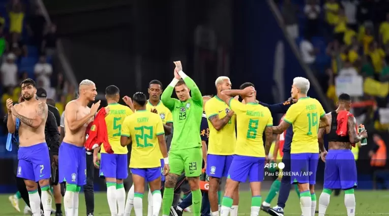 Brasil en partido ante Guinea - fecha FIFA junio 2023