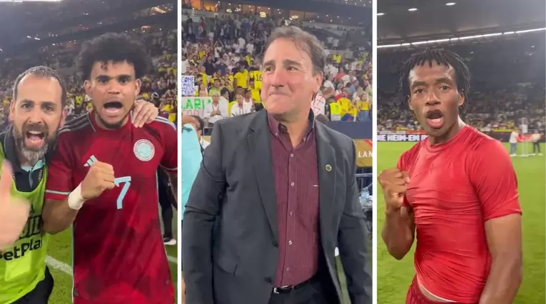 Las reacciones de la Selección Colombia tras el triunfo ante Alemania