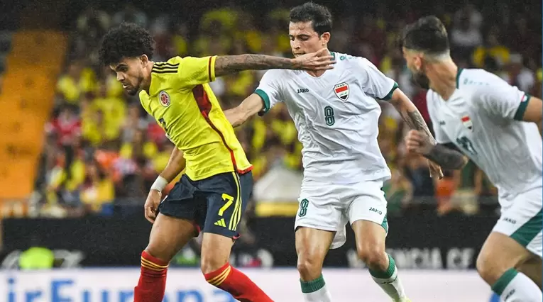 Colombia vs Irak, partido de preparación 2023