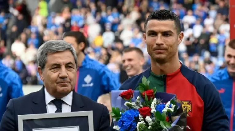 Cristiano Ronaldo con la Selección de Portugal