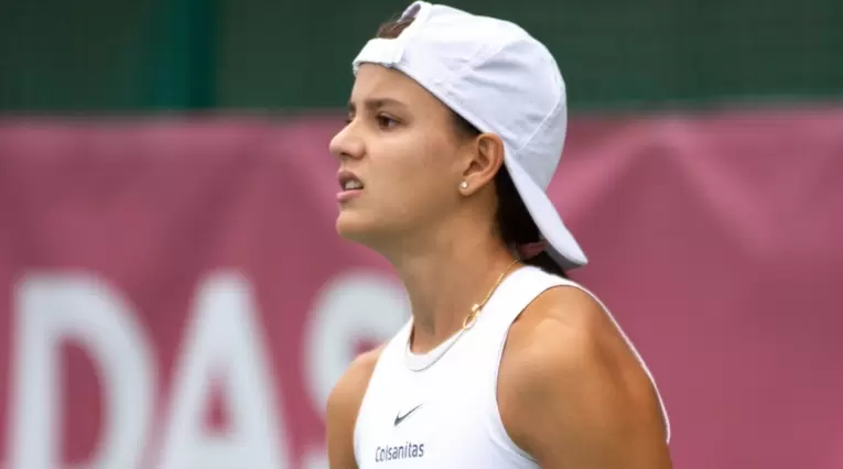 Emiliana Arango en Wimbledon 2023