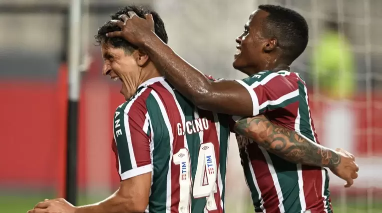 Germán Cano y Jhon Arias - Fluminense