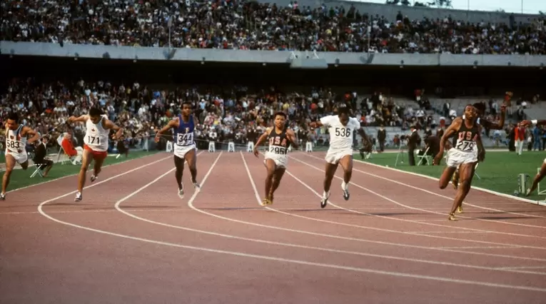 Jim Hines - Juegos Olímpicos de México 1968