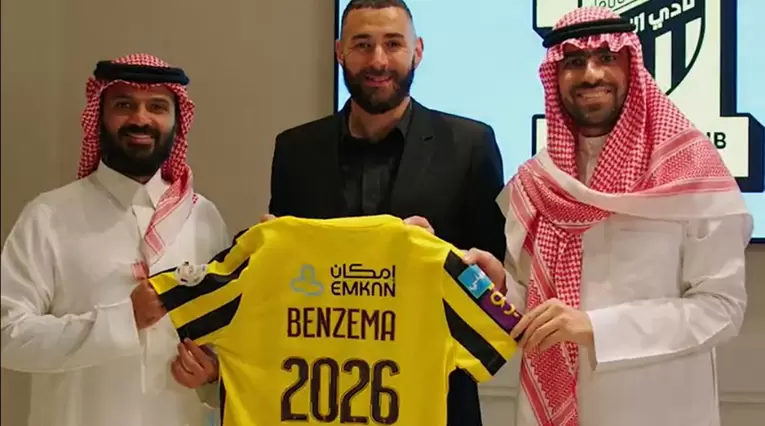Karim Benzema, nuevo jugador de Al Ittihad
