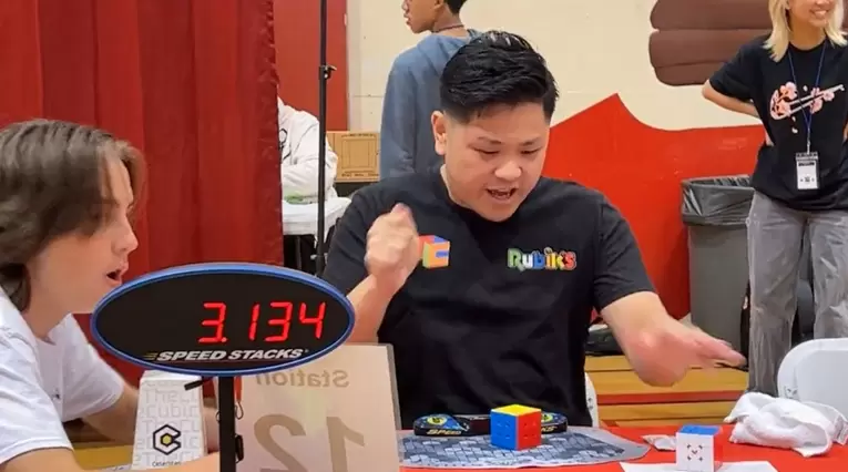 Max Park, solucionador de cubos Rubik de los Estados Unidos