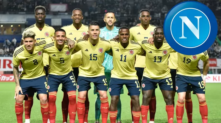 Napoli busca un jugador de la Selección Colombia