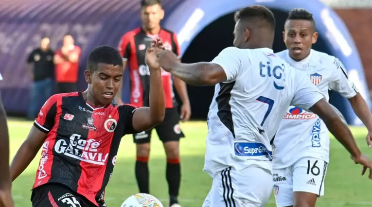 Cúcuta vs Junior, octavos de final de la Copa Betplay