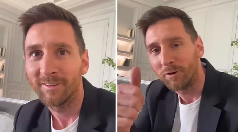 Lionel Messi envió un saludo a conocido de Andrés Parra