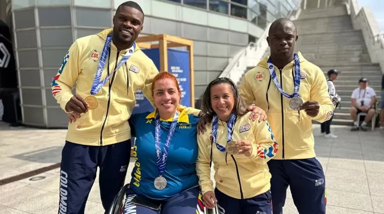 Colombia en el Día 1 - Mundial de Para Atletismo 2023