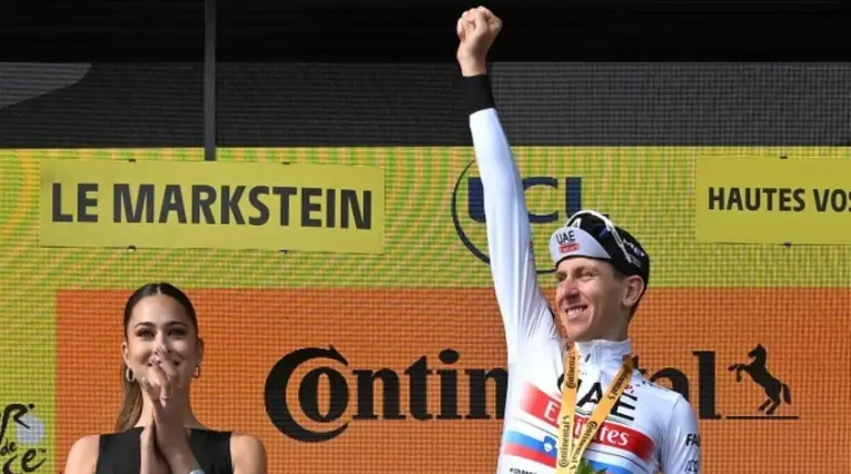 Pogacar, ganador de la etapa 20 del Tour de Francia 2023