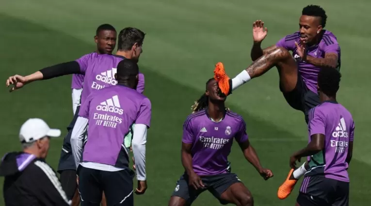 Real Madrid entrenamiento