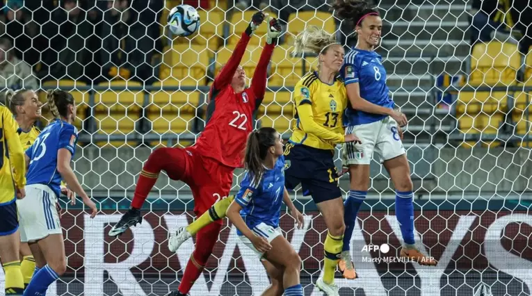 Suecia vs Italia - Mundial Femenino 2023, grupo G