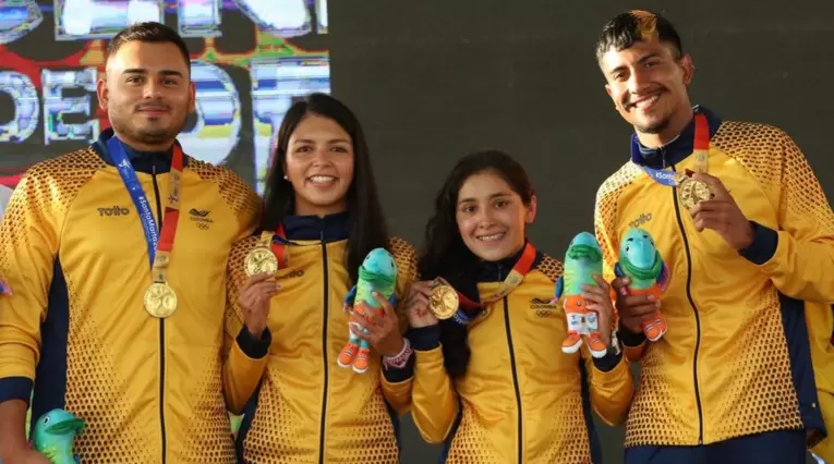 Medallistas colombianos en los Juegos Suramericanos de Playa 2023