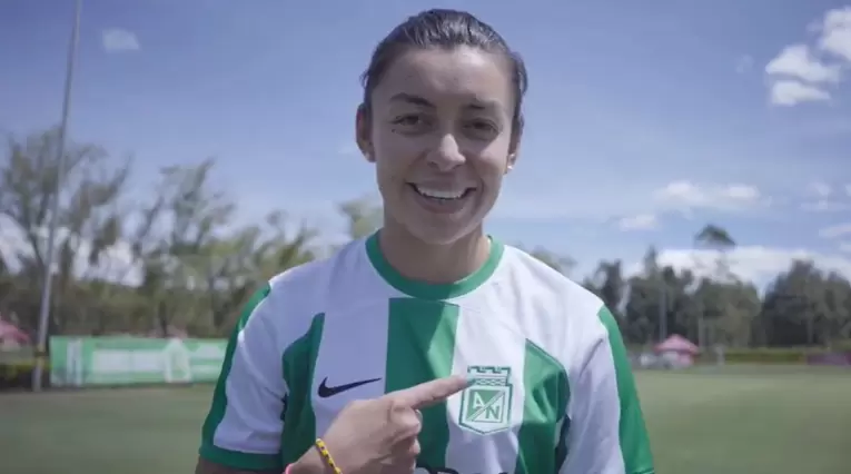 Yoreli Rincón, nueva jugadora de Atlético Nacional