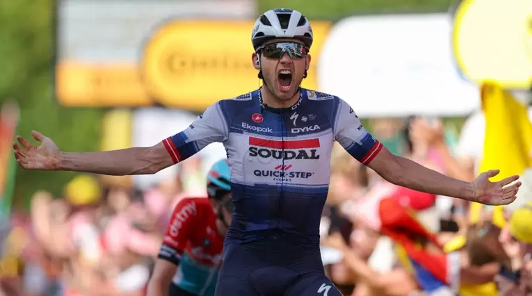 Soudal Quick Step se llevó el triunfo en la etapa 18 del Tour de Francia