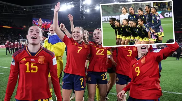 España y Colombia - Mundial Femenino 2023
