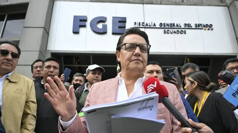 Fernando Villavicencio, candidato a presidencia de Ecuador