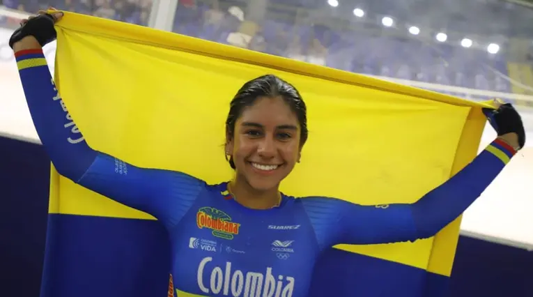 Juliana Londoño - Mundial Junior de Ciclismo de Pista