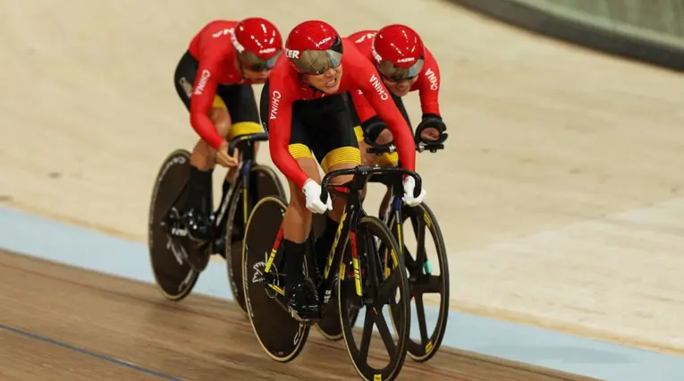 China en el Mundial Juvenil de Pista