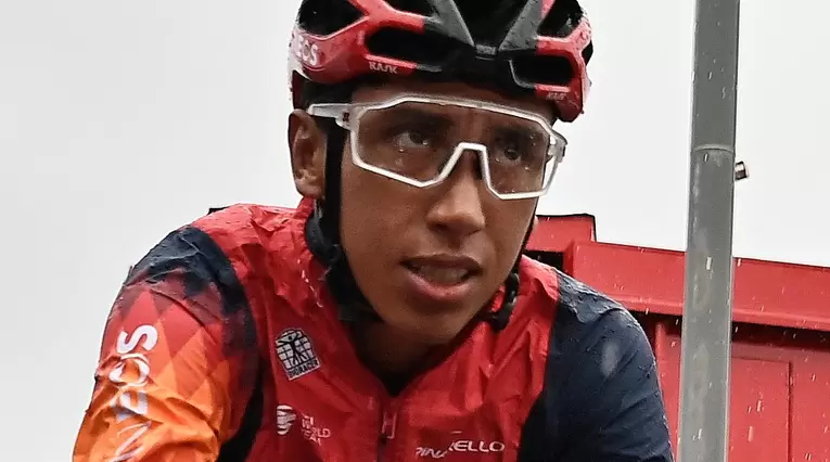 Egan Bernal del Ineos en la Vuelta a España 2023