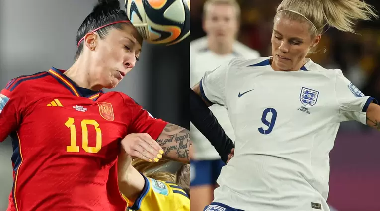 España e Inglaterra jugarán la final del mundial femenino este domingo