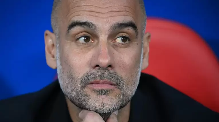 Pep Guardiola, entrenador del Manchester City