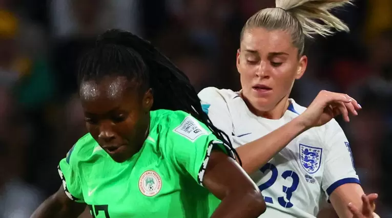 Inglaterra y Nigeria se fueron a penales en los octavos de final del mundial femenino
