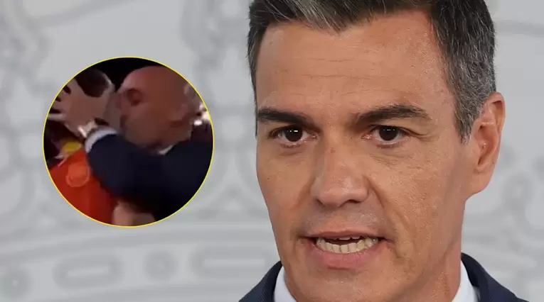 Pedro Sánchez criticó beso de Rubiales a Jenni Hermoso en el mundial