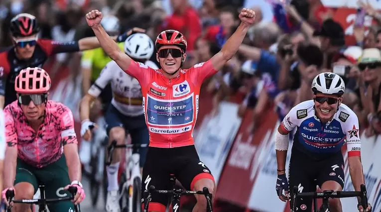 Remco Evenepoel - uno de los favoritos a ganar la Vuelta a España 2023