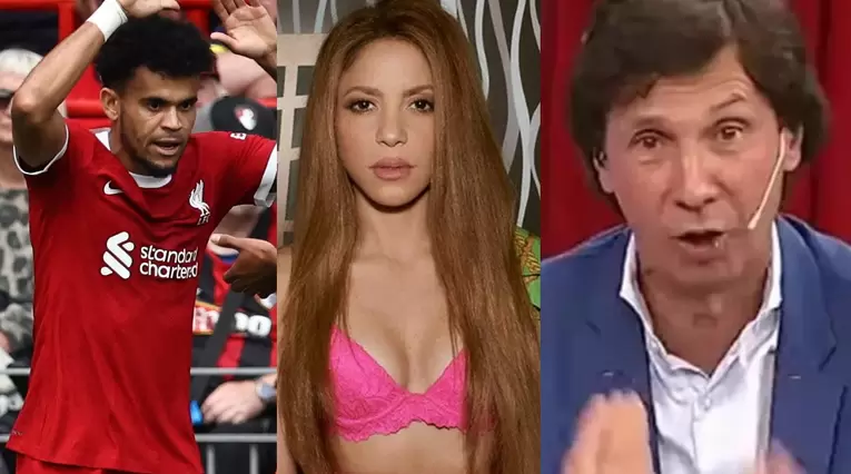 Canción de Shakira para naracción del Bambino Pons en el gol de Luis Díaz