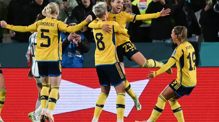 Suecia ganó sus tres partidos de fase de grupos del mundial