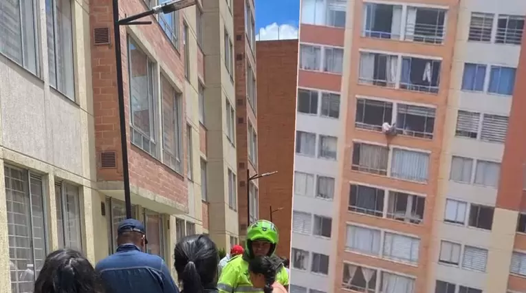 Mujer murió tras lanzarse desde un séptimo piso durante temblor en Bogotá