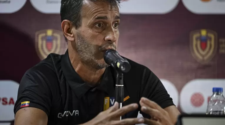 Fernando Batista, técnico de la selección de Venezuela