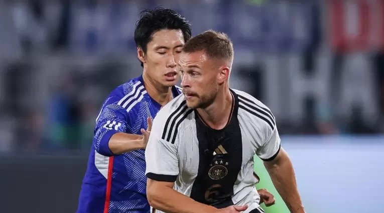 Alemania vs Japón en partido amistoso 2023