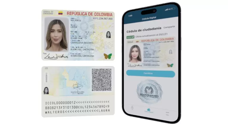 Cédula Digital Colombia