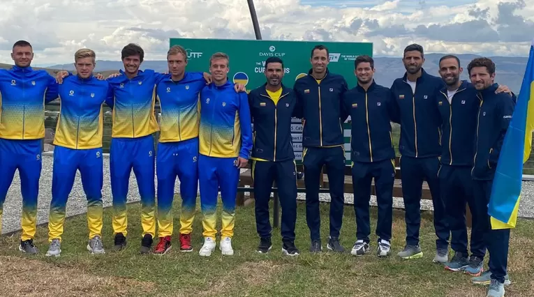 Colombia vs Ucrania Copa Davis 2023