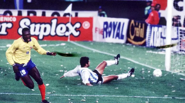 Argentina vs Colombia 0-5  - Eliminatorias 1993
