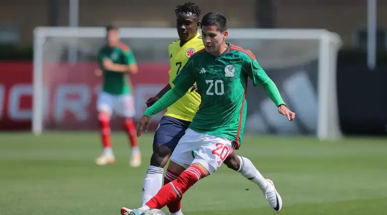 Selección Colombia Sub 23: así le fue en el segundo partido vs México